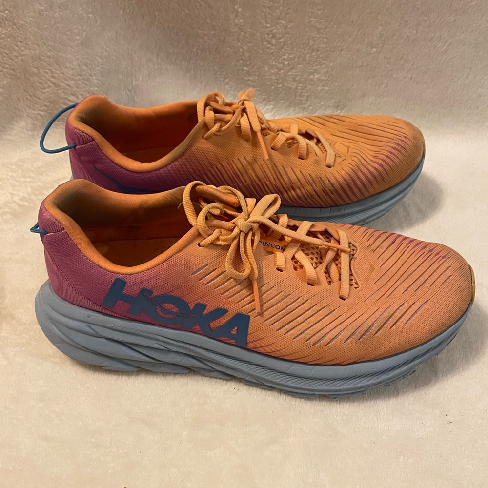 Orange Rincon 3 Hokas
